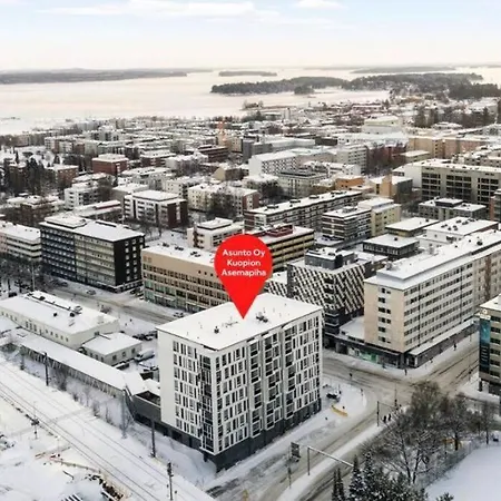 Near The Train Station, Free Parking &netflix Apartment Kuopio
